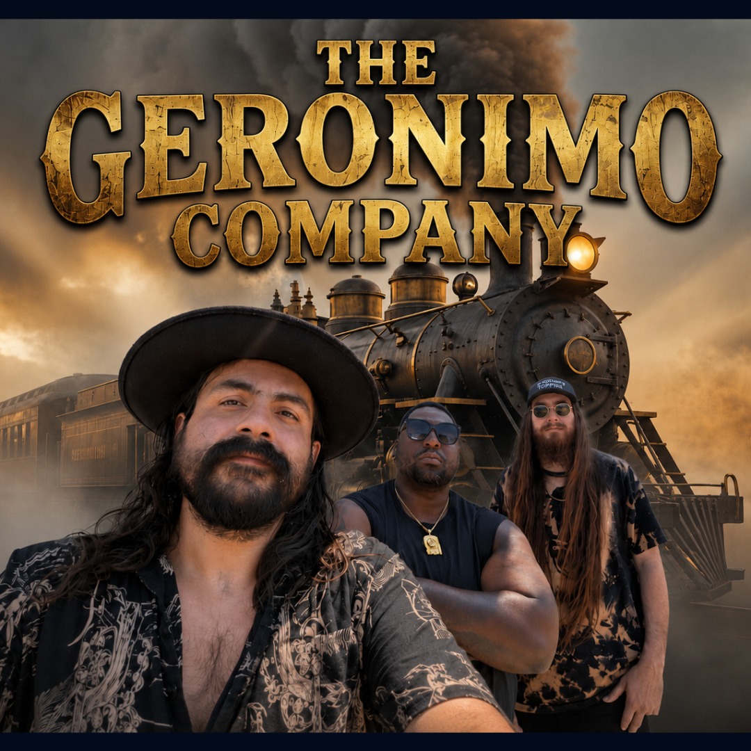 Flyer for The Geronimo Company at Jerry's Bait Shop